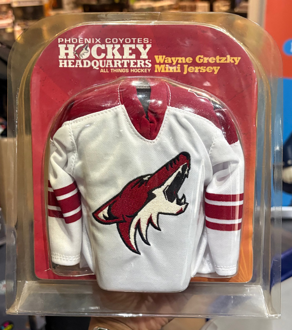 Phoenix Coyotes: Hockey Headquarters Wayne Gretzky Mini Jersey (shelf wear)