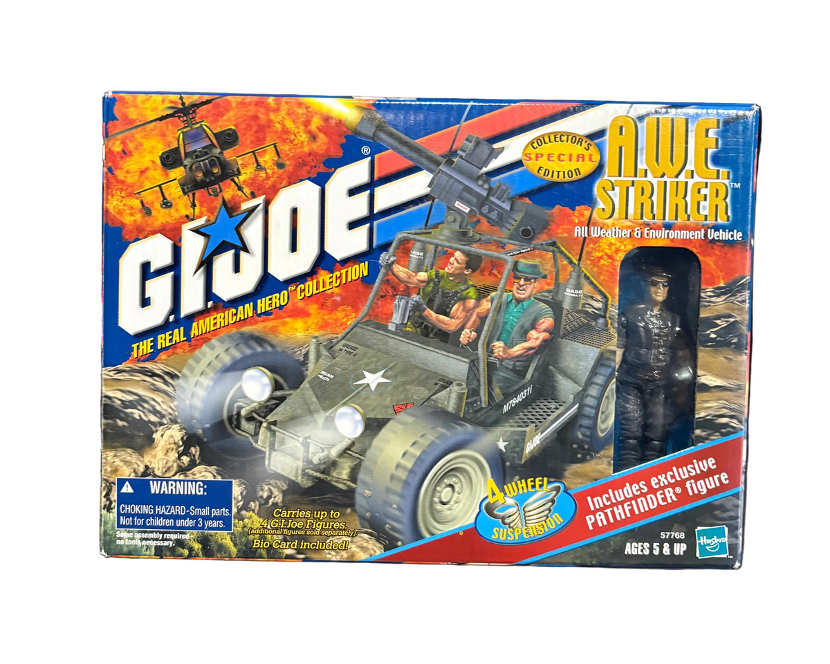 Hasbro G.I. Joe: A.W.E. Striker Collector's Special Edition (sun damage) (not sealed)