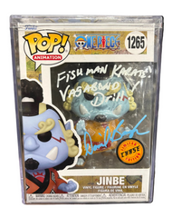 Funko Pop! Jinbe (Chase) [Signed by Daniel Baugh - COA] #1265