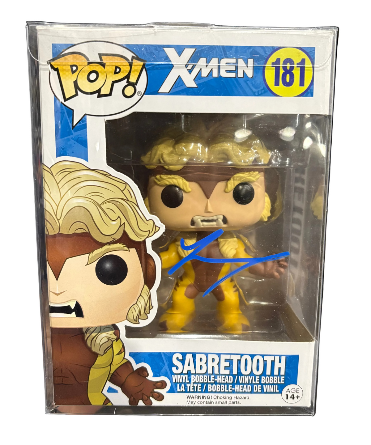 Funko Pop! Sabretooth (Signed by Tyler Mane - COA) #181