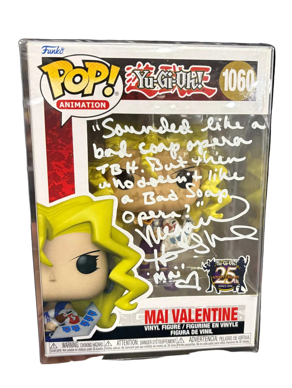 Funko Pop! Mai Valentine (Signed by Megan Hollingshead - COA) #1060