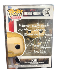 Funko Pop! Rebel Moon: Kai (Signed by Charlie Hunnam - COA) #1537