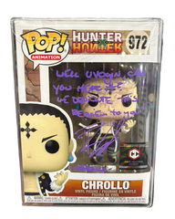 Funko Pop! Chrollo (Chalice Exclusive) [Signed by Robbie Daymond - NO COA] #972