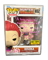 Funko Pop! Hisoka (Diamond - HT Exclusive) [Signed by Keith Silverstein COA] #652
