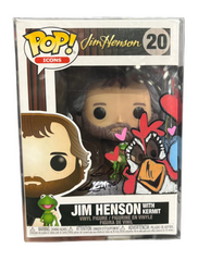 Funko Pop! Jim Henson with Kermit (Signed by Guy Gilchrist - COA) #20