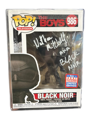 Funko Pop! Black Noir (2021 Summer Convention) [Signed by Nathan Mitchell - NO COA] #986
