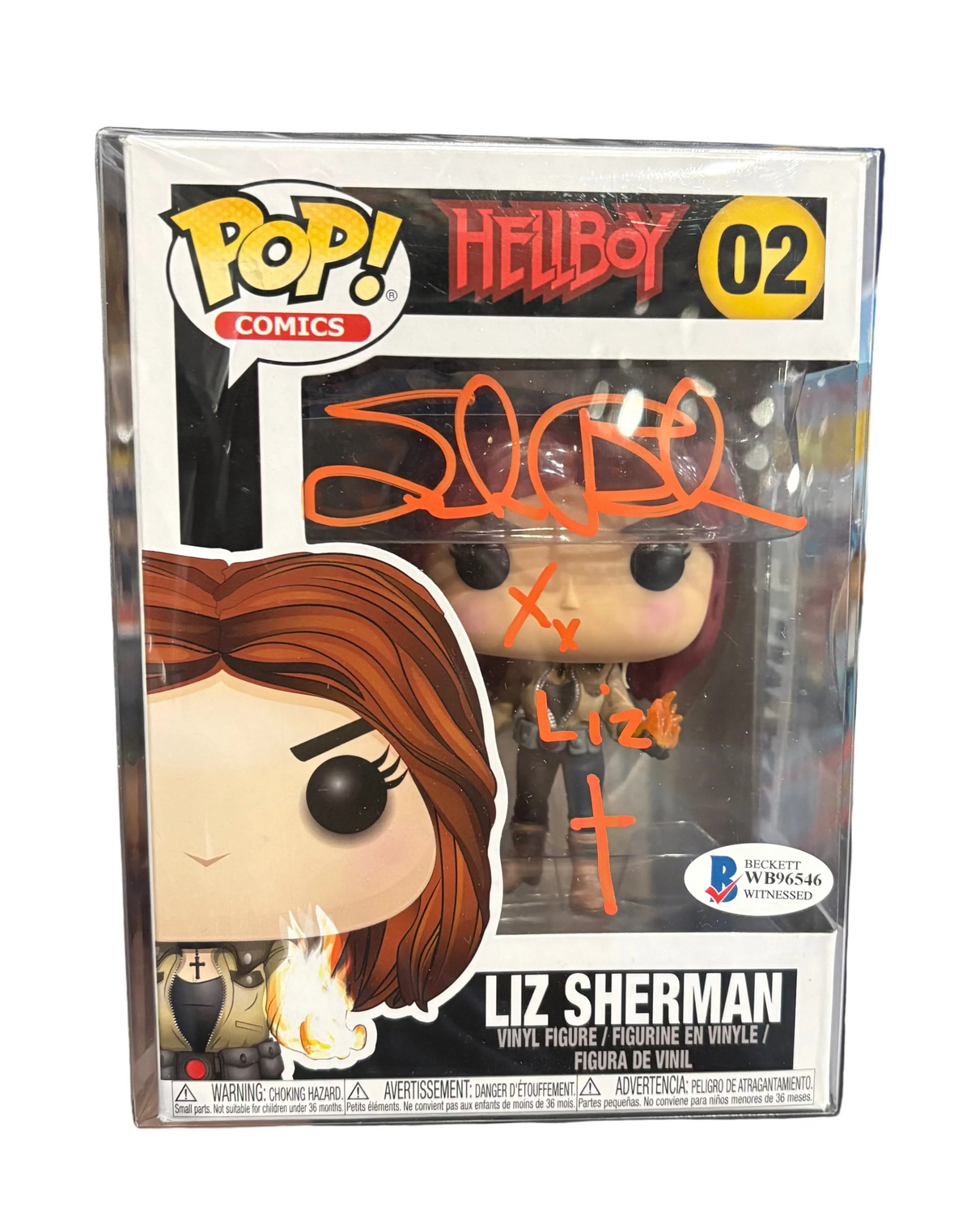 Funko Pop! Liz Sherman (Signed By Selma Blair - COA) #02