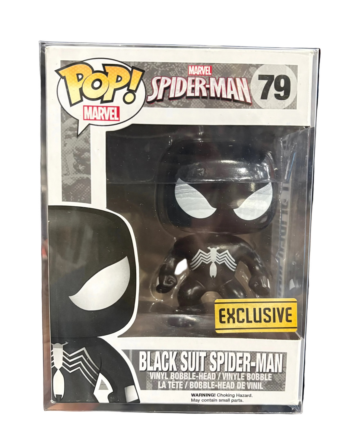 Funko Pop! Black Suit Spider-Man (Exclusive) #79
