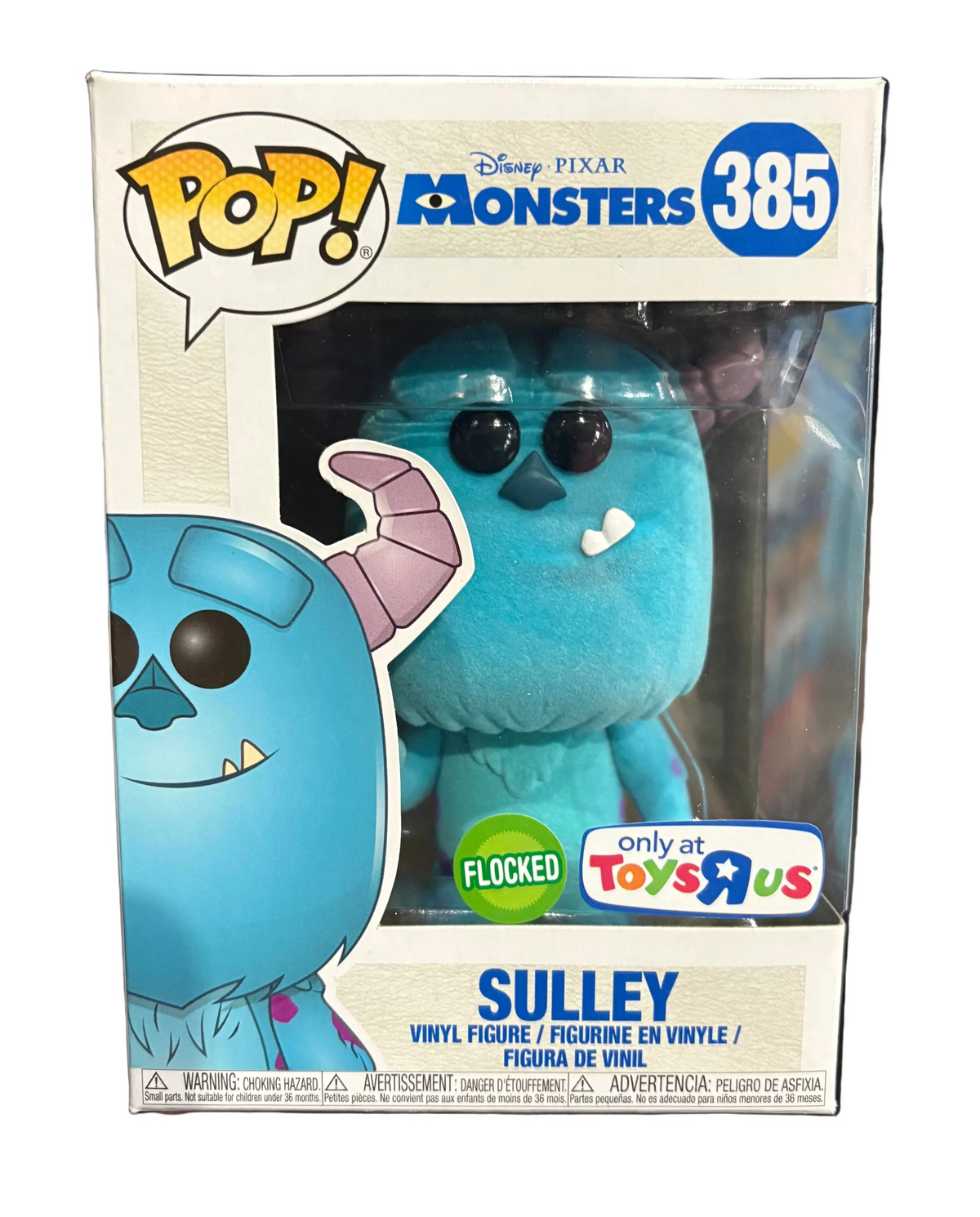 Funko Pop! Sulley (Flocked) [Toys R Us] #385