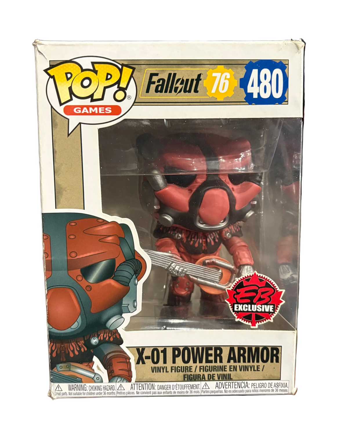 Funko Pop! X-01 Power Armor (EB Exclusive) #480 (Some Box Damage)