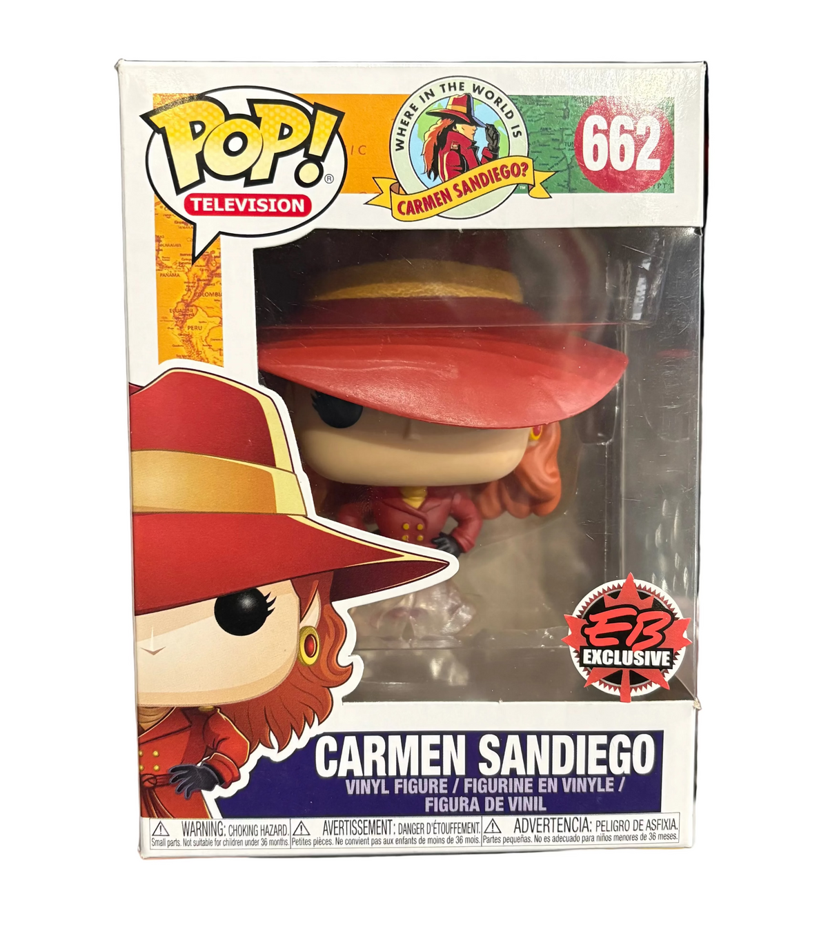 Funko Pop! Carmen Sandiego (EB Exclusive) #662