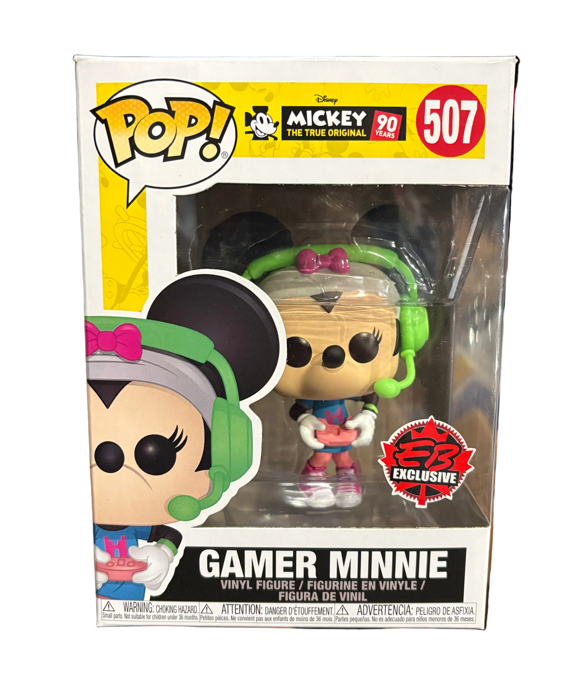 Funko Pop! Gamer Minnie (EB Exclusive) #507