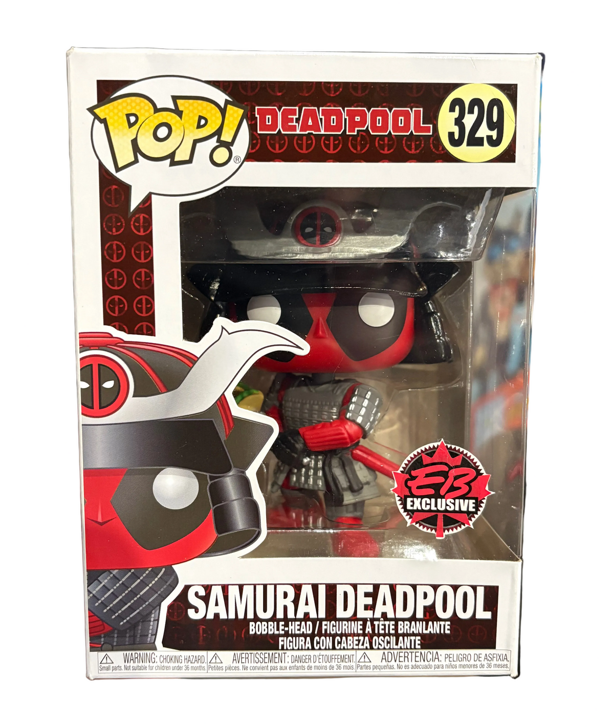 Funko Pop! Samurai Deadpool (EB Exclusive) #329