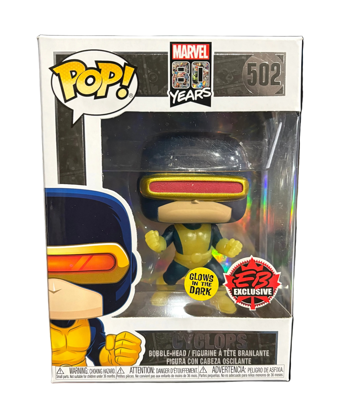 Funko Pop! Cyclops (Glows in the Dark) [EB Exclusive] #502
