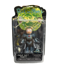 Funko Action Figure: Purge suit Morty 5-inch (shelf wear)