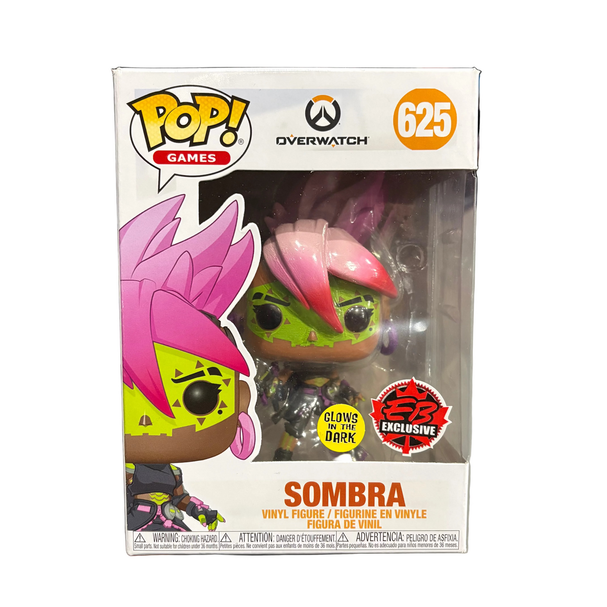 Funko Pop! Overwatch: Sombra (Glows) [EB Games] #625