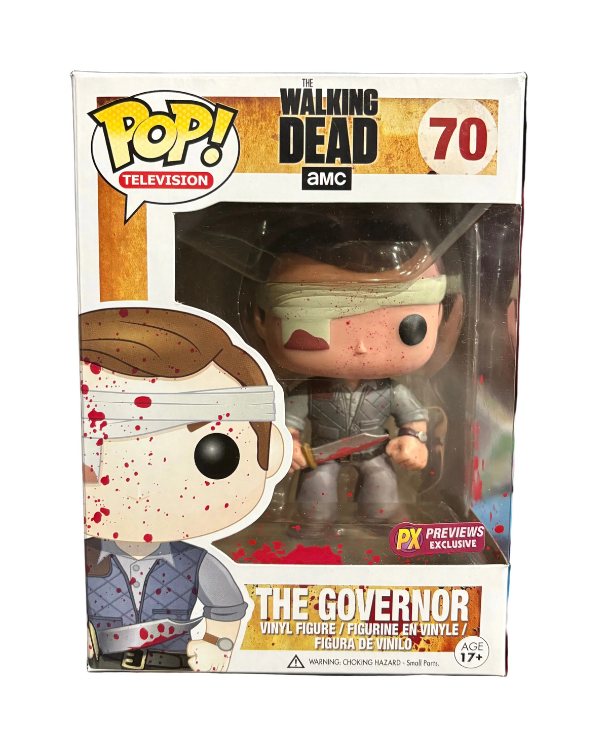 Funko Pop! The Walking Dead: The Governor (PX Previews Exclusive) #70