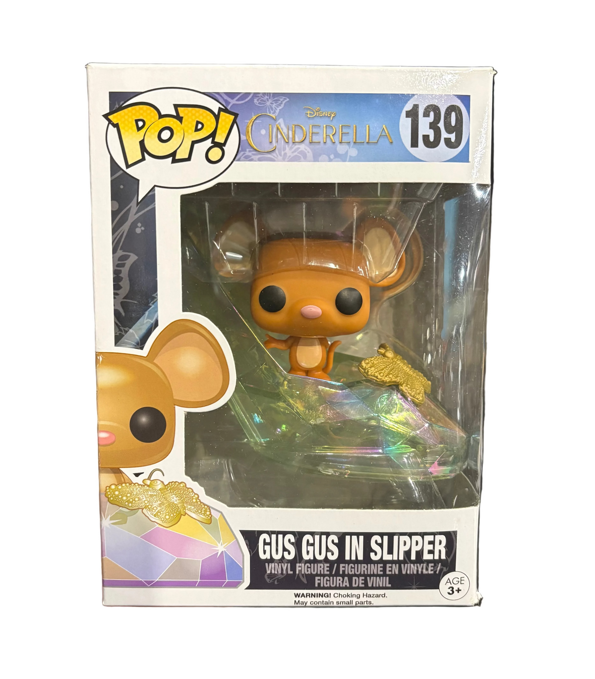 Funko Pop! Cinderella: Gus Gus in Slipper #139