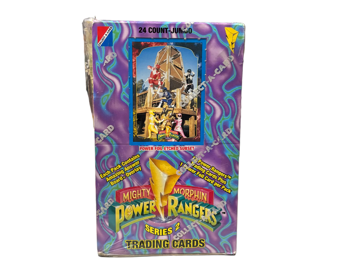 Mighty Morphin Power Rangers Series 2 Trading Cards (sealed box)