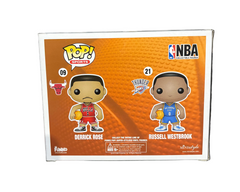 Funko Pop! Derrick Rose Vs Russell Westbrook (Convention Exclusive 2015) [minor damage]