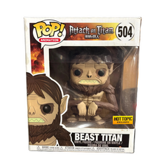 Funko Pop! Attack on Titan: Beast Titan (Hot topic Exclusive) #504 (some box damage)