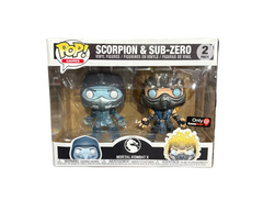 Funko Pop! Mortal Kombat X: Scorpion & Sub-Zero (GameStop Exclusive) [2-Pack]