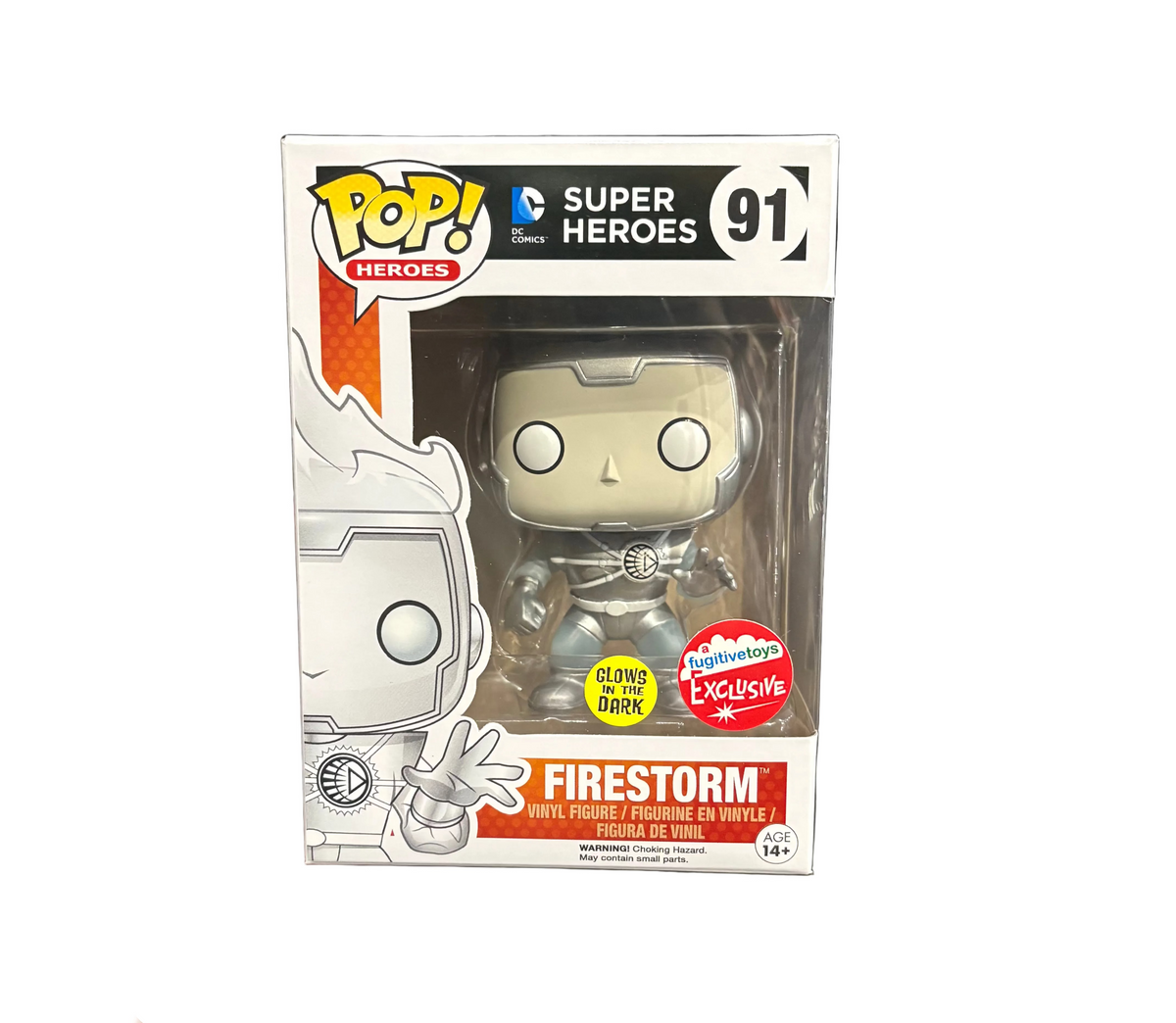 Funko Pop! DC Super Heroes: Firestorm (Glows) [Fugitivetoys Exclusive] #91