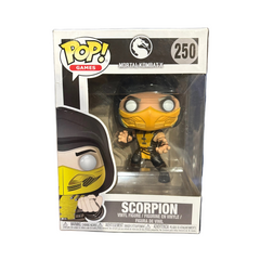 Funko Pop! Mortal Kombat X: Scorpion #250 (some box damage)