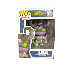 Funko Pop! World of Warcraft: illidan #14 (some box damage)