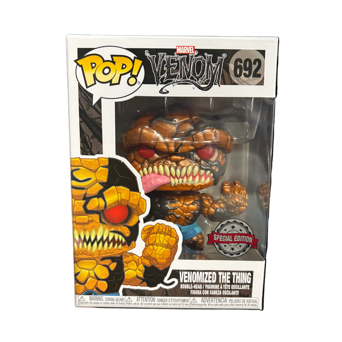 Funko Pop! Venom: Venomized the Thing (Special Edition) #692