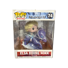 Funko Pop! Frozen II: Elsa Riding Nokk #74 (shelf wear)