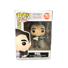 Funko Pop! Modern Family: Phil #753 (some box damage)