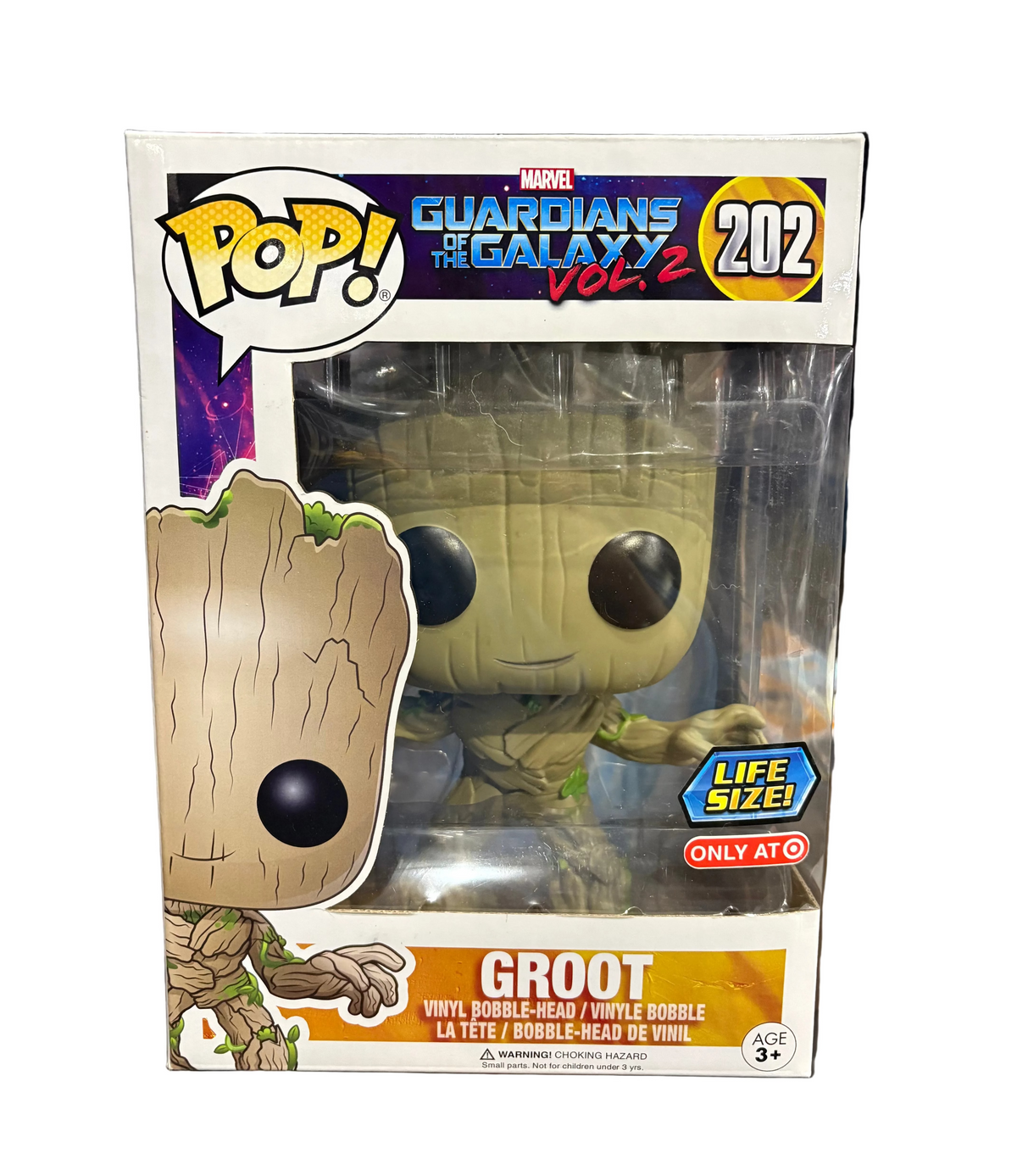Funko Pop! Guardians of the Galaxy: Groot (Life Size) (Target Exclusive) #202