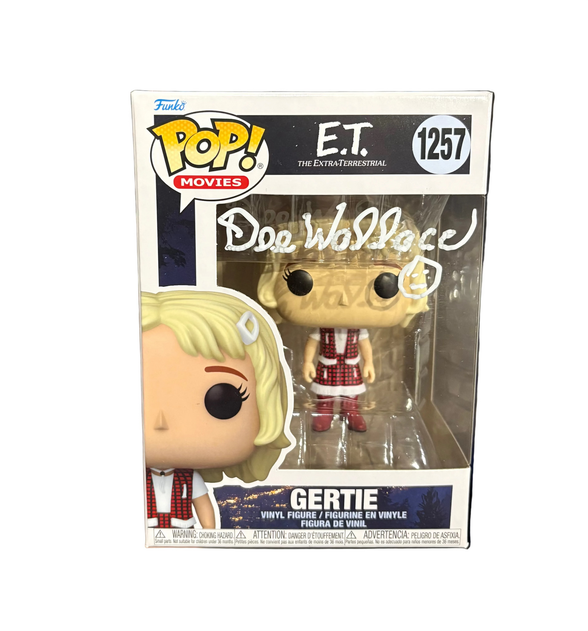 Funko Pop! E.T. The Extra-Terrestrial: Gertie (signed by Dee Wallace - COA) #1257