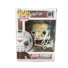 Funko Pop! Friday the 13th: Jason Voorhees (signed by Douglas Tait - COA) #01