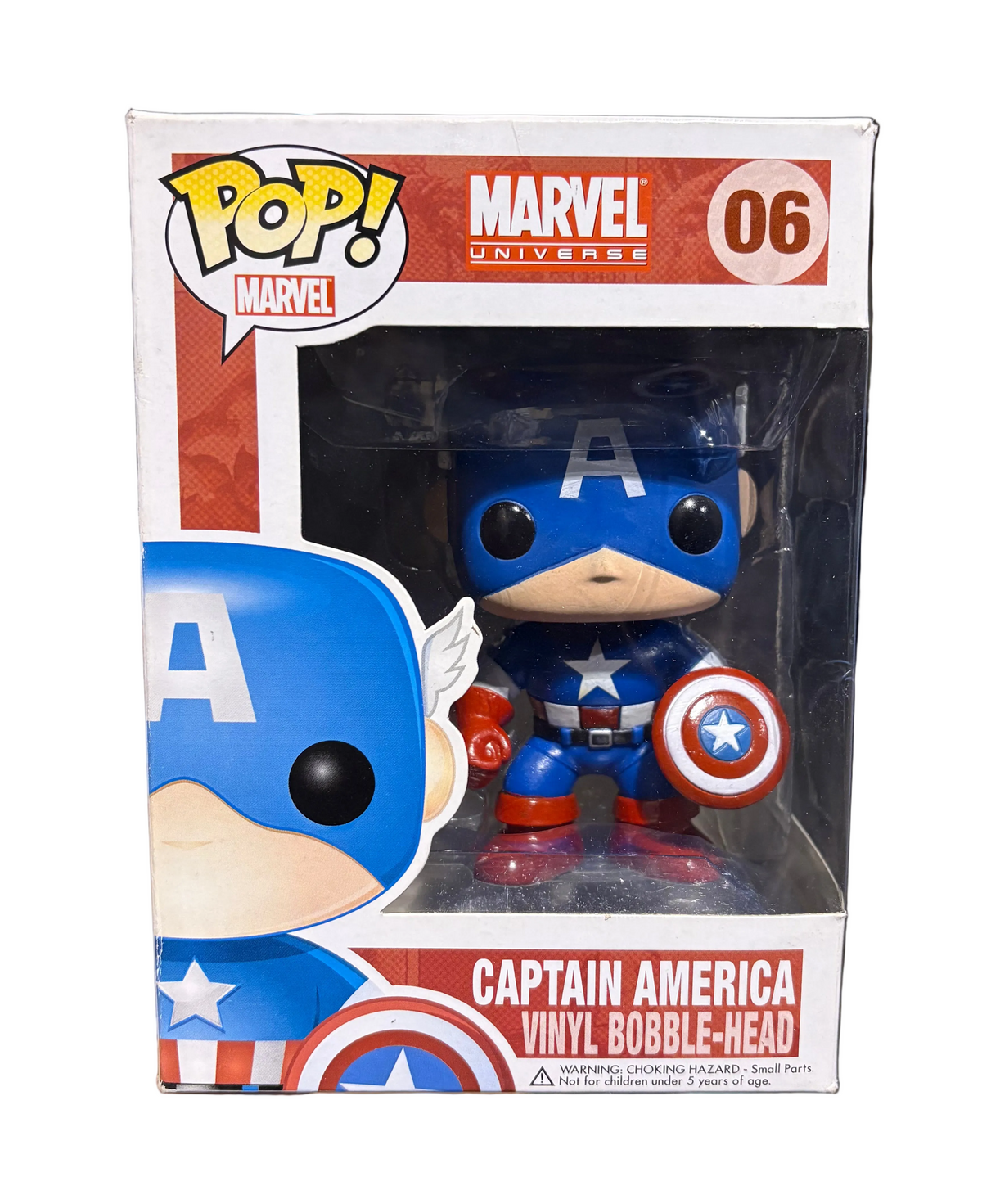 Funko Pop! Marvel Universe: Captain America #06 Big Lettering