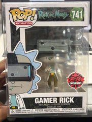 Funko Pop! Gamer Rick (EB Exclusive) #741