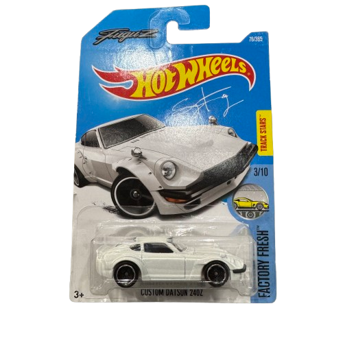 Hot Wheels 2017 Factor Fresh Fugu Z Custom Datsun 240Z 76/365, White