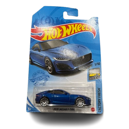 2021 Hot Wheels Factory Fresh #1/10 2020 Jaguar F-Type #25/250