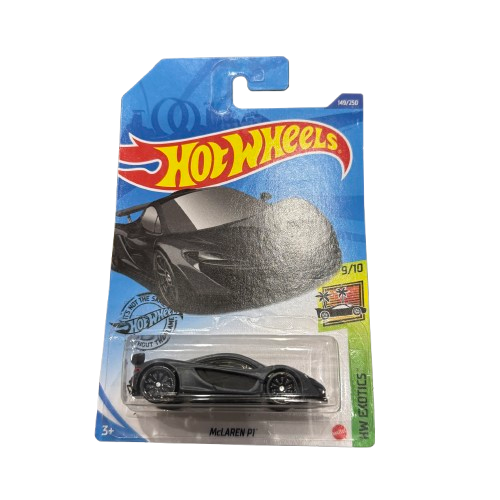 Hot Wheels HW Exotics McLaren P1 Black 1:64 Diecast Version 3