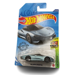 Hot Wheels McLaren Speedtail, [Steel Blue] 227/250 Exotics 2/10
