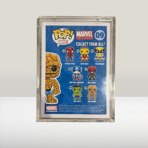 The Thing #09 (Metallic) Funko Pop! - Marvel Universe - SDCC 2011 Exclusive LE480 Pcs - Great Condition.