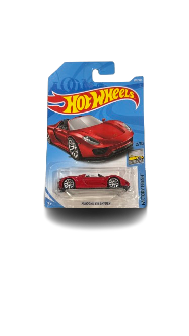 2018 Hot Wheels #292 Factory Fresh Porsche 918 Spyder