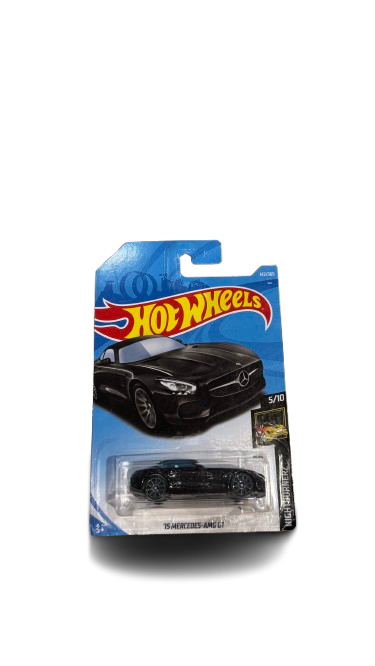 HOT WHEELS 2018  '15 Mercedes-AMG GT 142/365, Black