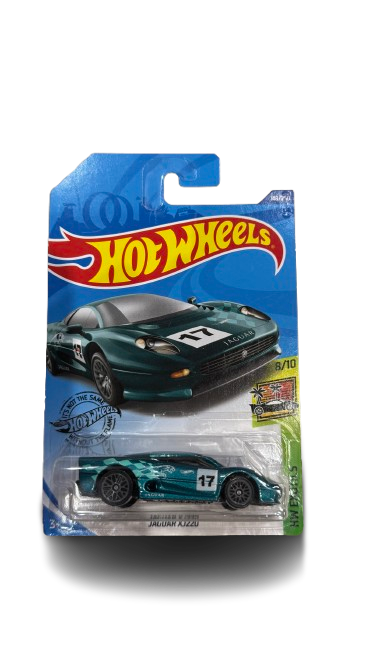 Hot Wheels Jaguar XJ220 148/250 HW Exotics 8/10 Blue/Green