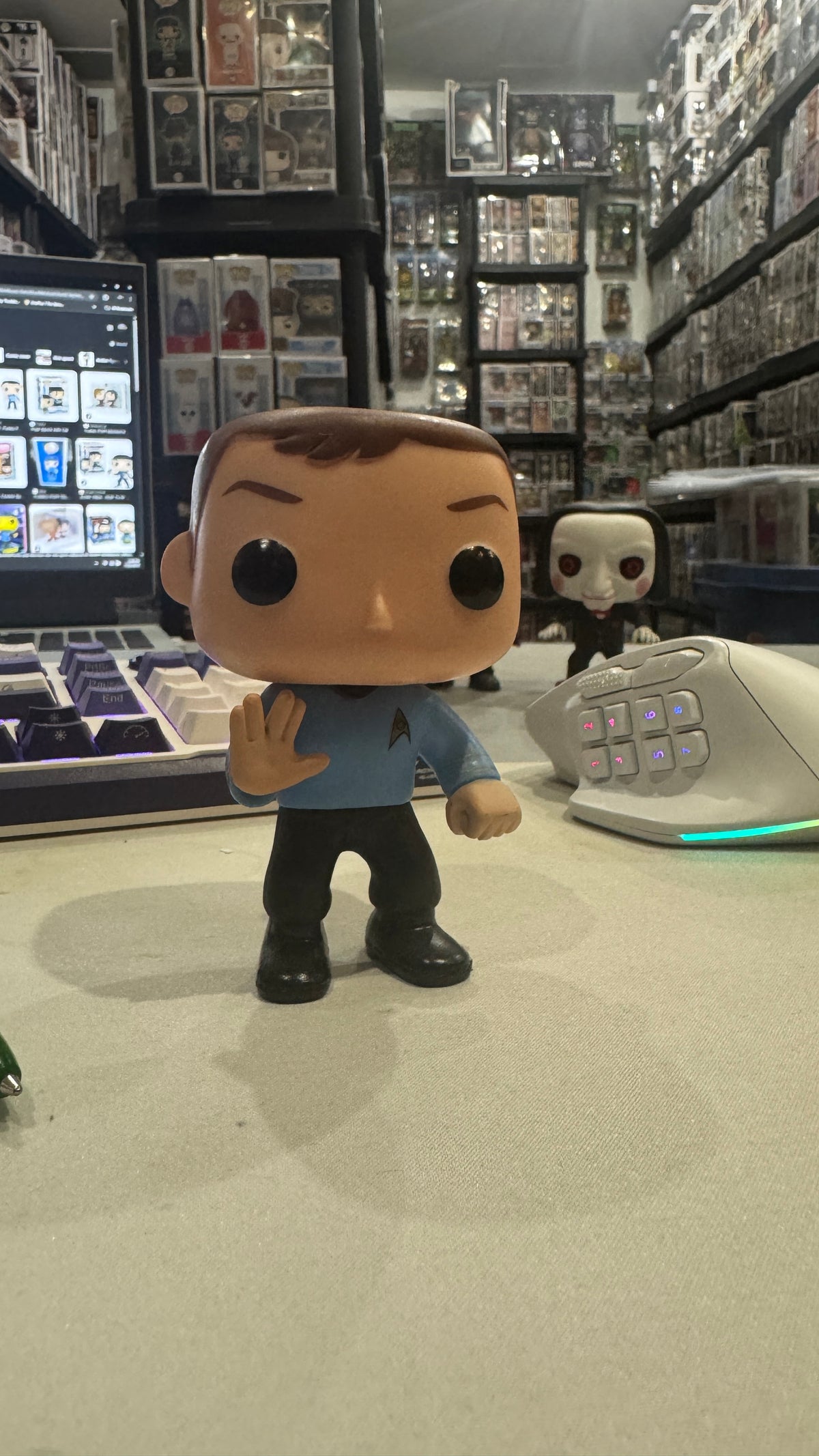 Sheldon Cooper The Big Bang Theory Funko Pop 73 as SPOCK