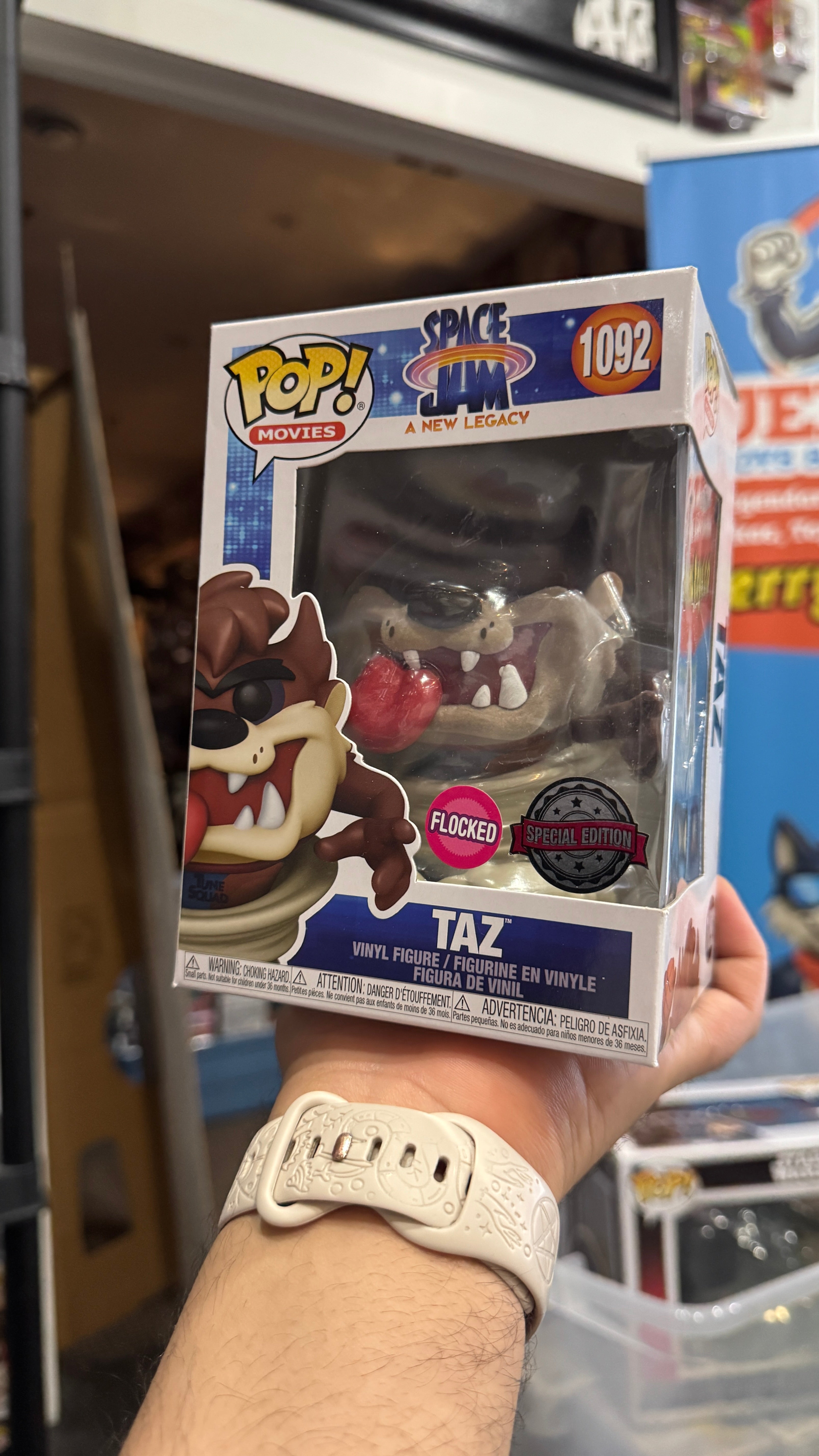 Pop! Space Jam 2: A New Legacy 1092 - Taz Flocked