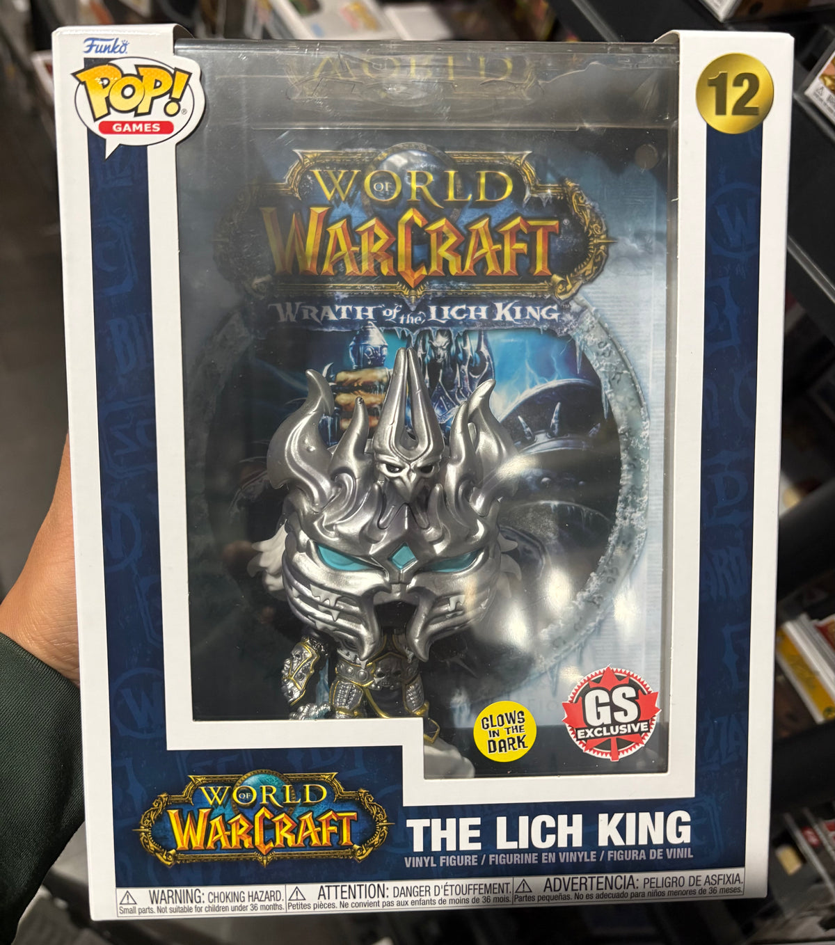 Funko Pop! The Lich King (Glows in the Dark) [GS Exclusive] #12