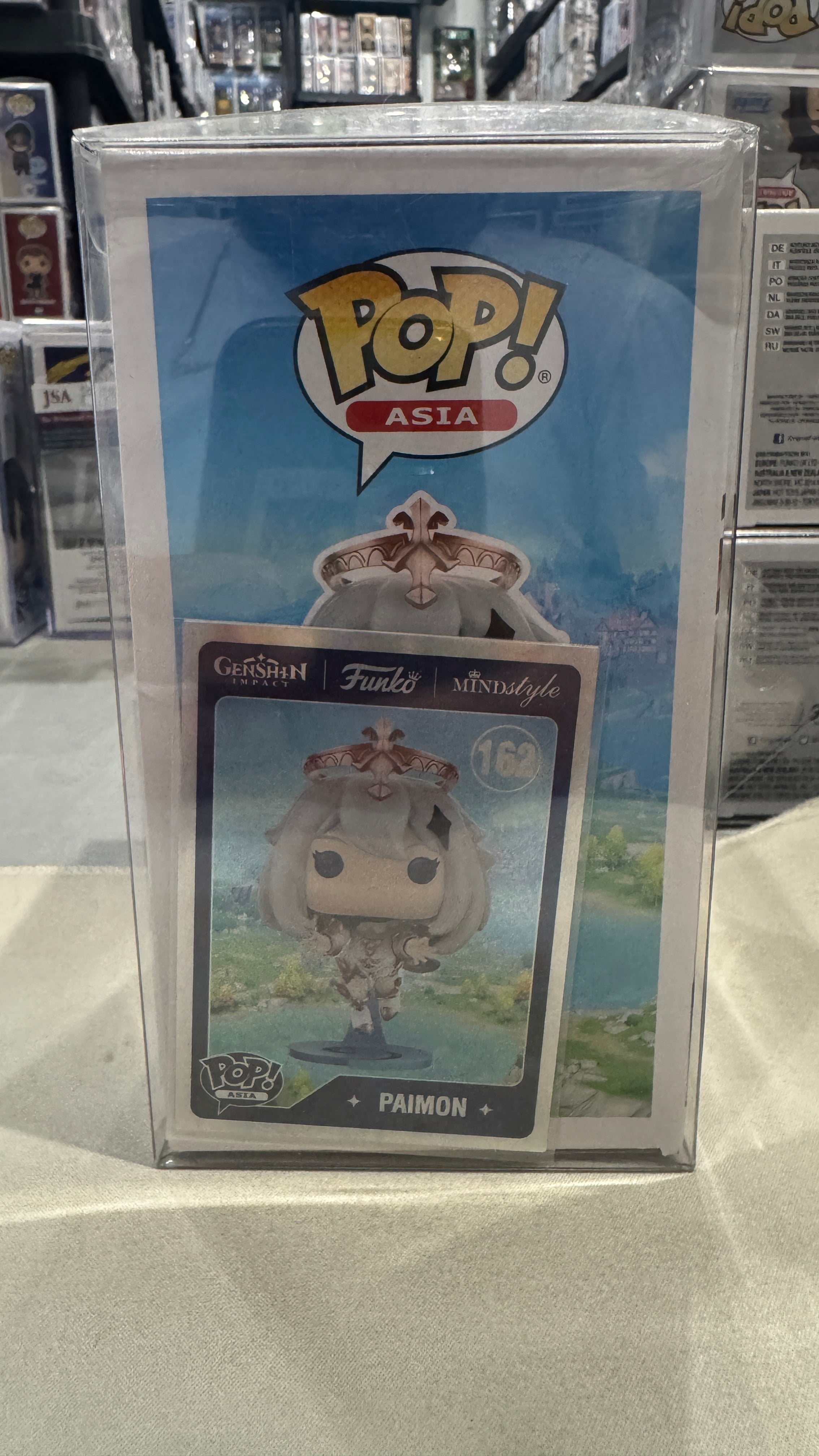 Funko POP! Asia Genshin Impact Paimon #162 Signed by Corina Boettger