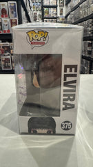 Funko Elvira 375  Signed By Cassandra Peterson